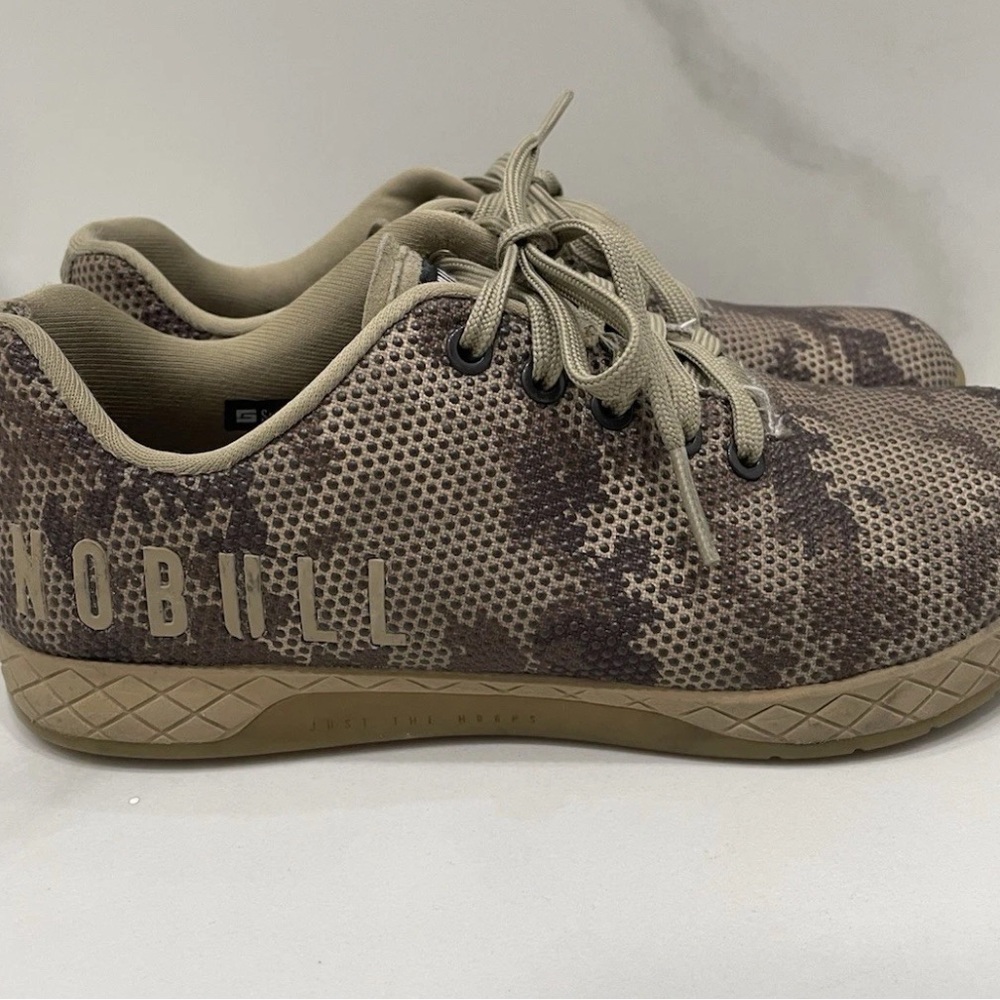 NOBULL Brown Camo Trainers 8.5